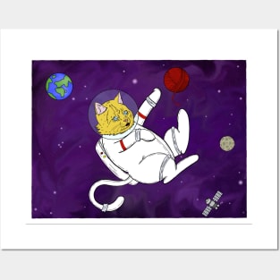 Catstronaut Posters and Art